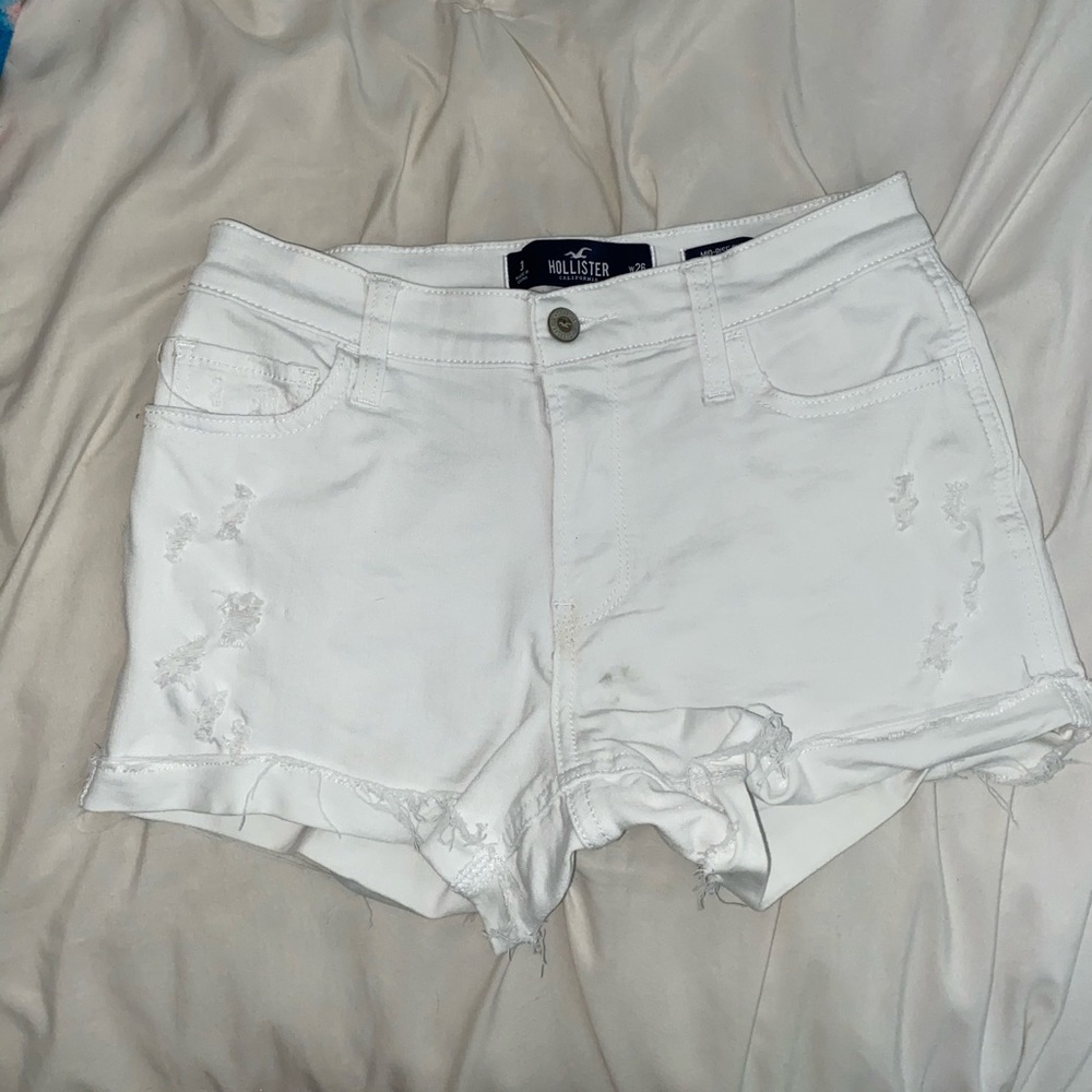 white shorts